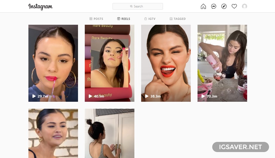 instagram reel video download gallery