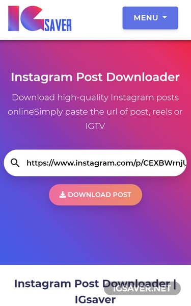 Image Titled Download Instagram Post On Mobile Step Three