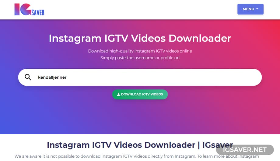 Image Titled Download Instagram IGTV Videos On PC Step Three